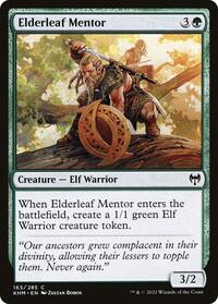 Elderleaf Mentor (165) - Kaldheim