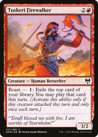 Tuskeri Firewalker (157) - Kaldheim