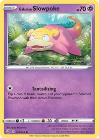 Galarian Slowpoke (054/163) - SWSH05: Battle Styles