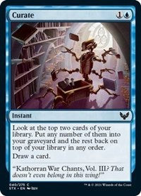 Curate (40) - Strixhaven: School of Mages