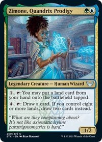 Zimone Quandrix Prodigy (250) - Strixhaven: School of Mages