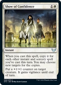 Show of Confidence (28) - Strixhaven: School of Mages