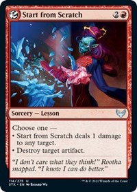 Start from Scratch (114) - Strixhaven: School of Mages