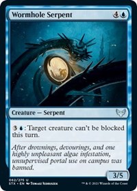 Wormhole Serpent (62) - Strixhaven: School of Mages