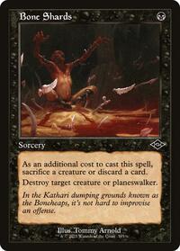 Bone Shards Retro Frame (395) - Modern Horizons 2