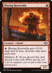 Blazing Rootwalla (115) - Modern Horizons 2