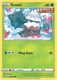 Snover (009/198) - SWSH06: Chilling Reign