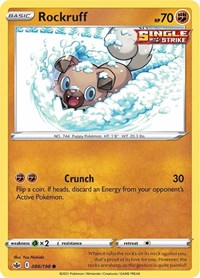 Rockruff (086/198) - SWSH06: Chilling Reign