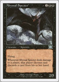 Abyssal Specter (110) - Classic Sixth Edition