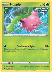 Hoppip (002/203) - SWSH07: Evolving Skies