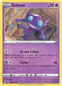 Sableye (067/203) - SWSH07: Evolving Skies