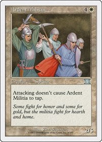 Ardent Militia (3) - Classic Sixth Edition