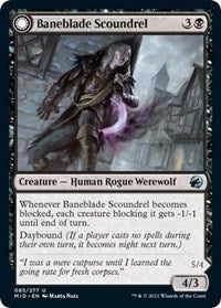 Baneblade Scoundrel (85) - Innistrad: Midnight Hunt