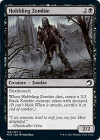 Hobbling Zombie (106) - Innistrad: Midnight Hunt