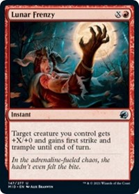 Lunar Frenzy (147) - Innistrad: Midnight Hunt