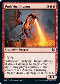 Purifying Dragon (155) - Innistrad: Midnight Hunt