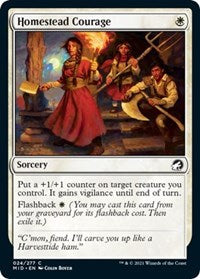Homestead Courage (24) - Innistrad: Midnight Hunt