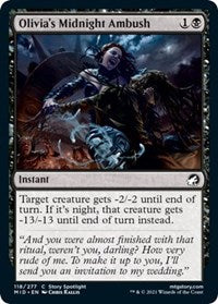 Olivias Midnight Ambush (118) - Innistrad: Midnight Hunt