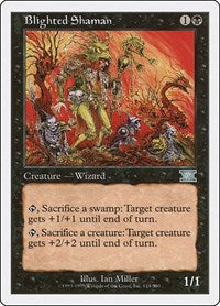 Blighted Shaman (114) - Classic Sixth Edition