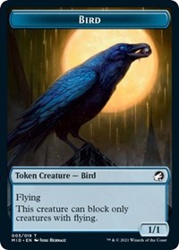 Bird Token (3) - Innistrad: Midnight Hunt