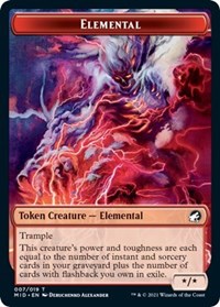 Elemental Token (7) - Innistrad: Midnight Hunt