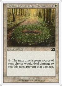 Circle of Protection Green (10) - Classic Sixth Edition