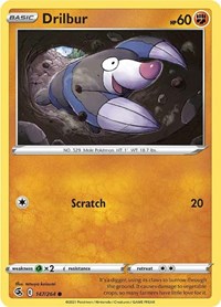 Drilbur (147/264) - SWSH08: Fusion Strike