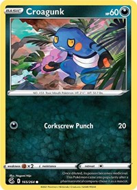 Croagunk (165/264) - SWSH08: Fusion Strike