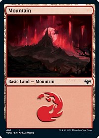 Mountain 401 (401) - Innistrad: Crimson Vow