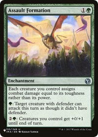 Assault Formation (155/249) - The List Reprints