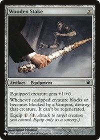 Wooden Stake (237/264) - The List Reprints