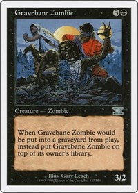 Gravebane Zombie (133) - Classic Sixth Edition