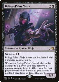 Biting Palm Ninja (88) - Kamigawa: Neon Dynasty