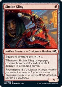 Simian Sling (163) - Kamigawa: Neon Dynasty