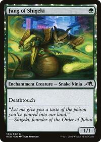 Fang of Shigeki (183) - Kamigawa: Neon Dynasty