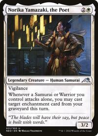 Norika Yamazaki the Poet (31) - Kamigawa: Neon Dynasty
