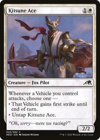 Kitsune Ace (22) - Kamigawa: Neon Dynasty