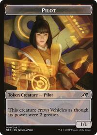 Pilot Token (1) - Kamigawa: Neon Dynasty