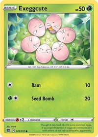 Exeggcute (001/172) - SWSH09: Brilliant Stars