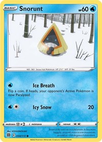 Snorunt (034/172) - SWSH09: Brilliant Stars