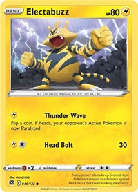 Electabuzz (046/172) - SWSH09: Brilliant Stars