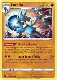 Lucario (079/172) - SWSH09: Brilliant Stars