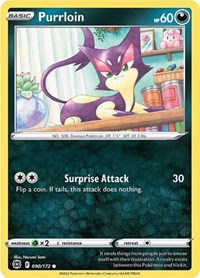 Purrloin (090/172) - SWSH09: Brilliant Stars