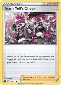 Team Yell's Cheer (149/172) - SWSH09: Brilliant Stars
