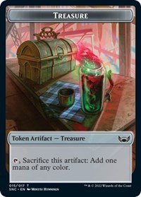 Treasure Token 015 (15) - Streets of New Capenna