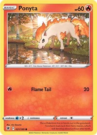 Ponyta (021/189) - SWSH10: Astral Radiance