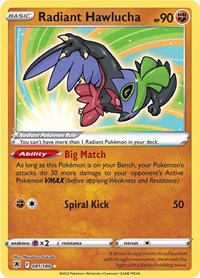 Radiant Hawlucha (081/189) - SWSH10: Astral Radiance