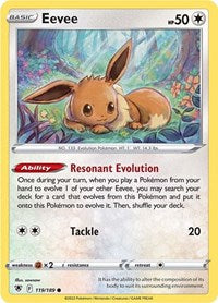 Eevee (119/189) - SWSH10: Astral Radiance