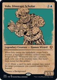 Volo Itinerant Scholar Showcase (388) - Commander Legends: Battle for Baldur's Gate