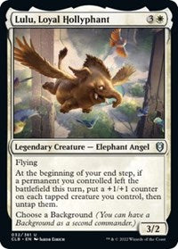 Lulu Loyal Hollyphant (32) - Commander Legends: Battle for Baldur's Gate